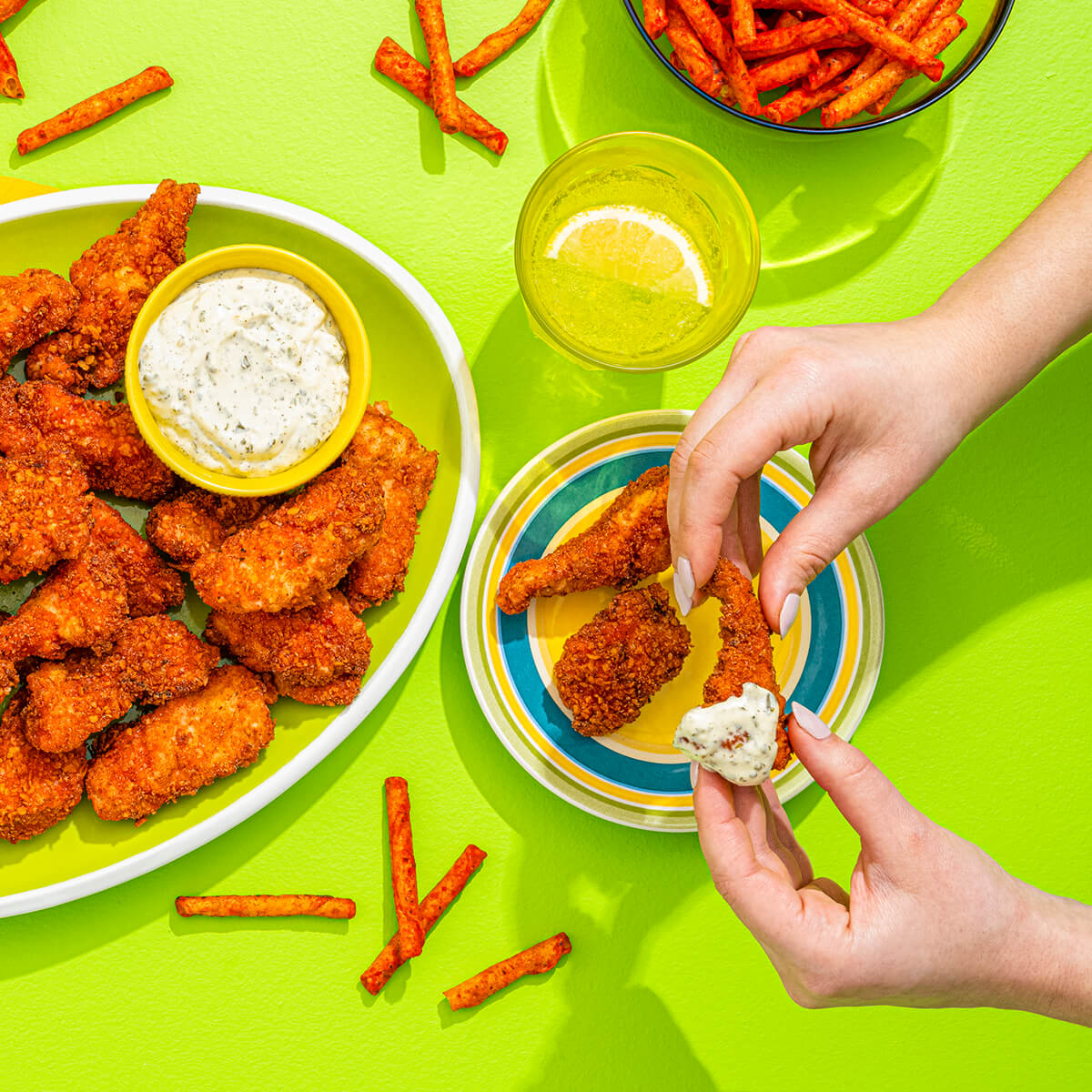 Doritos® Dinamita® Spicy Boneless Chicken Wings Doritos 8223